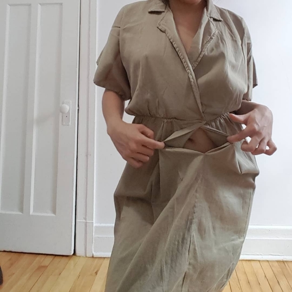 Khaki dress from los Angeles apparel - Picture 7 of 7